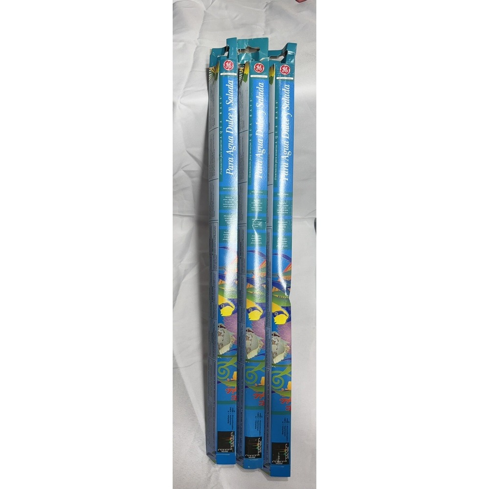 3 GEAqua Rays aquarium lighting Plug-In UV Compact Replacement Bulb 18w 600mm24"